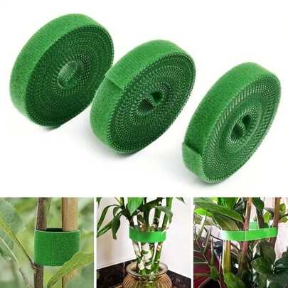Small Garden Hook-And-Loop, Plant Hook-And-Loop Tape Binding Plant Fixed Tree Branch Tape, Tree Branch Tie Belt, Garden Flower Plants Supplies, Garden Balcony Gardening Beauty Planting Supplies, Planters & Container Accessories