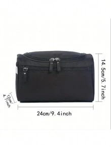 Personalize sua Bolsa Exclusiva de Artigos de Toalete, Bolsa de Armazenamento Portátil de Zíper para Maquiagem, Bolsa de Cosméticos à Prova d'Água de Alta Capacidade, Bolsa Portátil para Maquiagem com Separação Seca e Úmida, Bolsa de Viagem Multifuncional para Viagens de Negócios para Banheiro, Viagem, Faculdade, Dormitório, Praia, Verão, Portátil, Multifuncional Feminina, Multifunção, para Aniversários, para Negócios/Deslocamento/Trabalho/Escritório