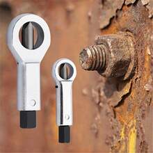 1入組鐵鏽螺帽分裂器套件，用於損壞螺絲取出的螺母拆卸器，汽車維修工具 - 銀色 - 查看 3
