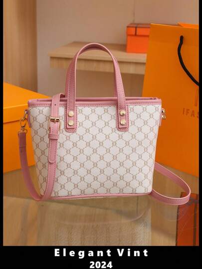 Borsa a spalla tote di nuova moda 2025, piccola borsa a tracolla adatta per uso quotidiano, ufficio, scuola, viaggio, festival e regalo per appuntamenti di donne