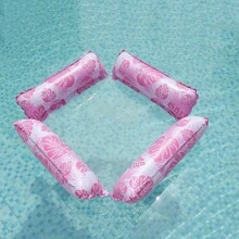 Pool Floats Adult Size Floats For Swimming Pool Chair Floats Water Hammock Inflatable Pool Floats Pool Hammock Floats For Adults Pool Lounge Floating Chair For Pool Beach Ocean Lake 1 Pack - Pink - View 3