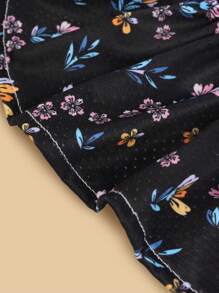 1件宠物花卉连衣裙+蝴蝶结头饰套装 - 彩色 - 查看 6