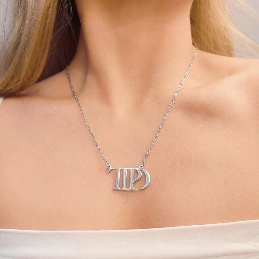 Collar TTPD - Merch para fans del álbum, joyería personalizada inspirada - TTPD - Ver 1
