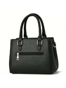 Women Fashion Backpacks - Black - View 4
