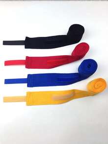 2 piezas Vendas de boxeo de 3m, vendas para manos MMA para adultos, vendas deportivas elásticas, tela protectora de manos - Multicolor - Ver 1