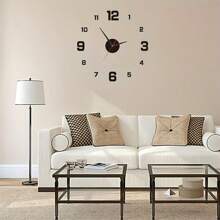 Creative Interactive Digital Clock - European Style DIY Silent Wall Clock, Add Some Fun To Your Study Or Living Room. Free Punching During , Thanksgiving, New Year, And Valentine's Day - Awesome Ornament Gift!,Home Decor ,Room Decor Gifts Birthday Graduation Alarm Clock Bedroom Decor Dormitory Decor Back To School School Decor School Surprise