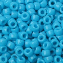 100pcs 6x9mm Rainbow Pony Beads Big Hole Beads Perfect For Bracelets DIY Kandi Jewelry Making Hand Crafts Hair Beads Jewelry Making Accessories