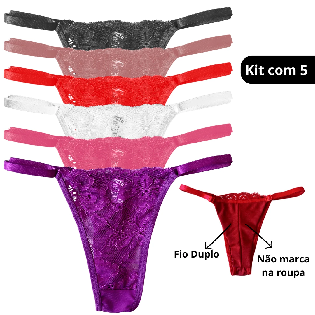 Women Thongs - 彩色 - 查看 1