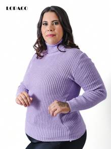 Women Sweaters - Lila Púrpura - Ver 1