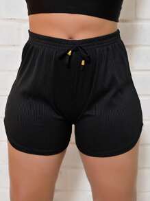 Women Sports Shorts - 彩色 - 查看 8