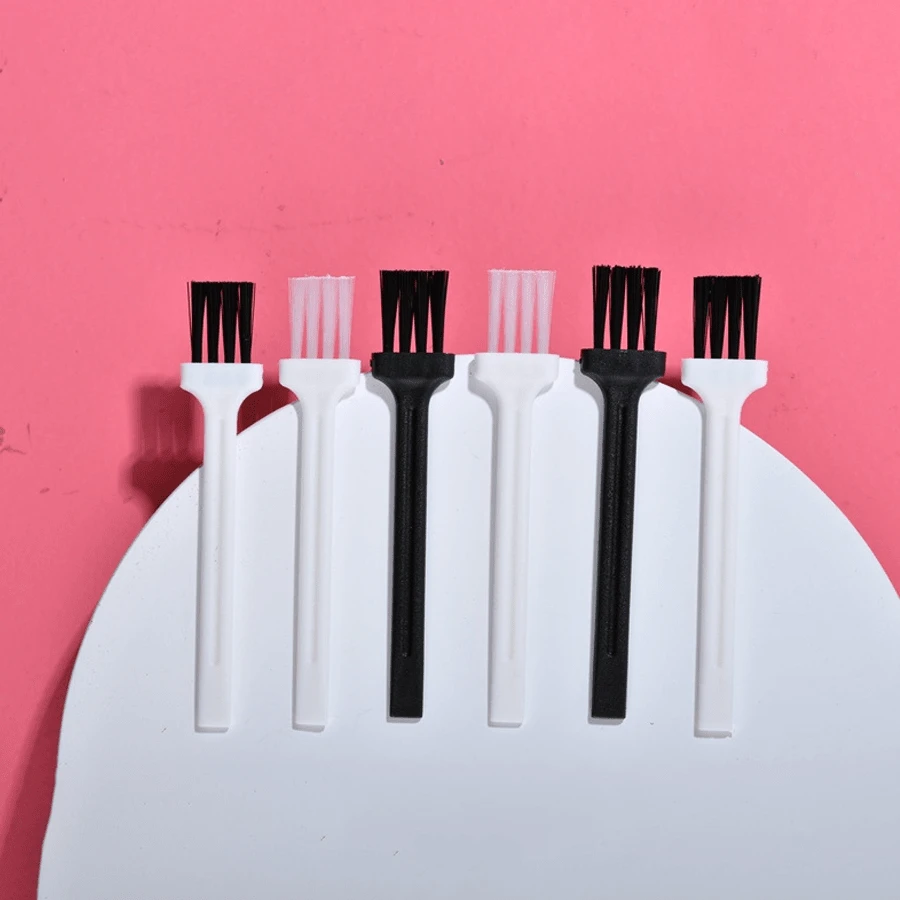 10pcs Shaver Cleaning Mini Garlic Brush Grinder Small Brush - White - View 1
