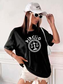 Women T-Shirts - 黑色 - 查看 2