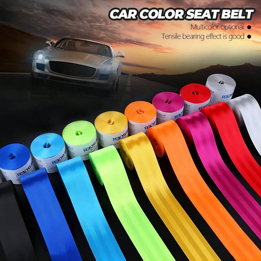 Car Modified Belt - Length: 3.6M, Width: 4.8cm