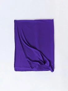 1pc Solid Color Modal Long Scarf Women Hijab, Classic All-Match Versatile Plain Headscarf - Multicolor - View 7