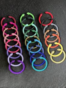 1pc European & American Fashionable Lacquered Twisted Rope Open Bangle Bracelet, Versatile Accessory For All Seasons & Holidays