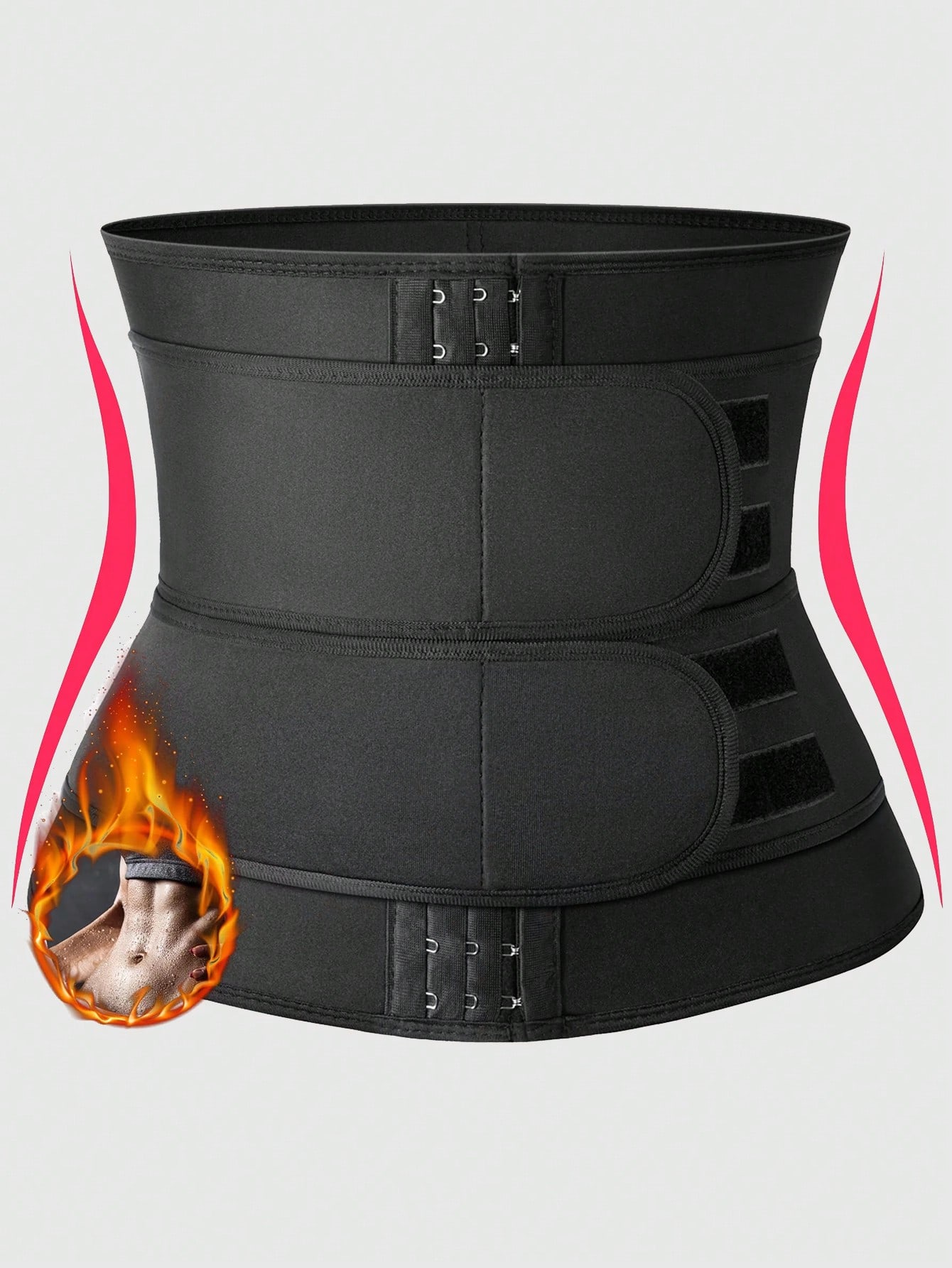 معقم الخصر من النيوبرين للنساء، شكل جسم مخسّس، معق...