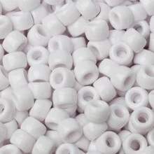 100pcs 6x9mm Rainbow Pony Beads Big Hole Beads Perfect For Bracelets DIY Kandi Jewelry Making Hand Crafts Hair Beads Jewelry Making Accessories