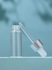 10pcs 1ml 2ml 3ml 5ml Mini Dropper Bottles Oil Aromatherapy Bottles With Matte Silver Cap Reagent Pipettes Bottles Transparent Glass Eye Dropper Bottle For Essential Oils Sample Traveling - Clear - View 4