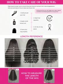 ISEE HAIR Wear Go 9x6 透明蕾丝无胶水波假发 预漂白结 真人发 自然色 180% 16-28 英寸蕾丝前假发 预拔和预剪 具有自然发际线 日常使用 顶级品质 适合初学者 - SNatural - 查看 7