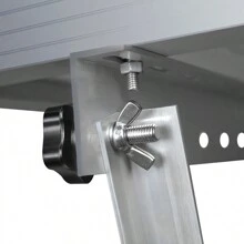 Solar Panel Brackets Adjustable Angle Mounting Frame Shed Boat Ground Mount UK 1040mm - Multicolor - View 6