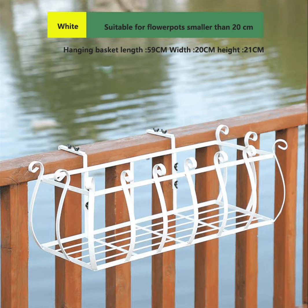 Macetas Balcon Barandilla Soporte De Flor Colgante Para Balcón, Tante Para  Macetas, Cta De Hierro Para Decorar Plantas, Barandilla Para Macetas -  AliExprs Soporte Jardinera Balcon, image size:1065x1065
