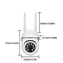 1 pièce Caméra HD 1080P 8MP 5MP, double fréquence 2,4G+5G WiFi et configuration WiFi 2,4G en option, caméra extérieure/intérieure sans fil, caméra de surveillance, caméra PTZ, caméra PTZ extérieure/intérieure intelligente