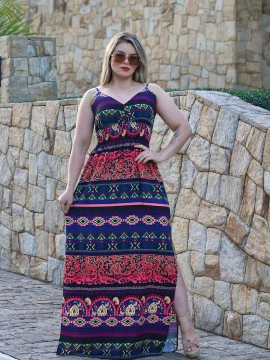 Women Dresses - 彩色 - 查看 1