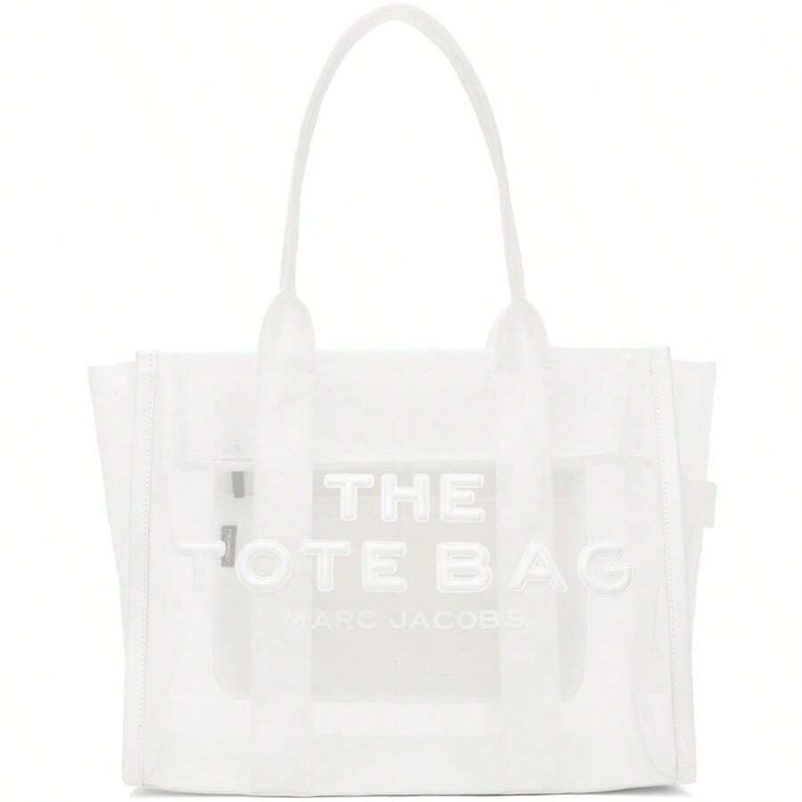 White 'The Mesh Large' Tote - Default - View 1
