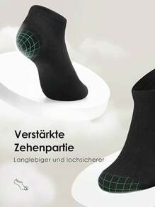 5 Pairs Men's Black Socks, Casual Sports Climbing Running Fitness Sweat-Absorbing Breathable Anti-Odor Anti-Slip Boat Socks, Short Socks For Students, For Gym, Fall