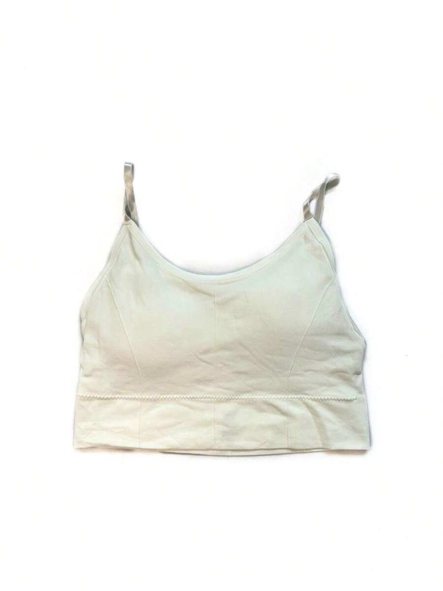 Plus Size Sports Bras - White - View 1