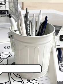 6pcs Male Classmates' Push Ballpoint Pens With High Aesthetics For Students, Simple Style For Practice And Exam - Multicolor - View 5