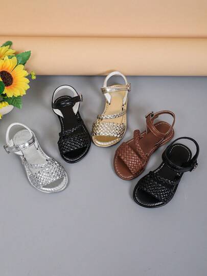 Sade Çocuklar Düz Sandalet