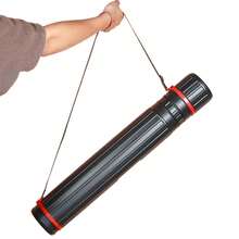 可伸縮海報筒帶繩海報筒，適用於文件藝術品 - 彩色 - 查看 10