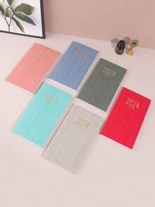 1 Máy tính xách tay A6, 2024 Máy tính xách tay kế hoạch vải có kết cấu nhỏ gọn và di động, Trình theo dõi lịch trình hàng ngày, Tạp chí kinh doanh quà tặng doanh nghiệp - Nhiều màu - Xem 5