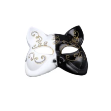 1pc Colorful Women's Cat Mask With PP Decoration, Perfect For Makeup Party And Gift Giving Halloween - Multicolor - View 14