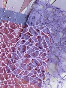 1 paquete de material de collage de fondo de papel DIY con textura natural retro y mezcla de materiales (26 hojas) para álbumes de recortes - Multicolor - Ver 5