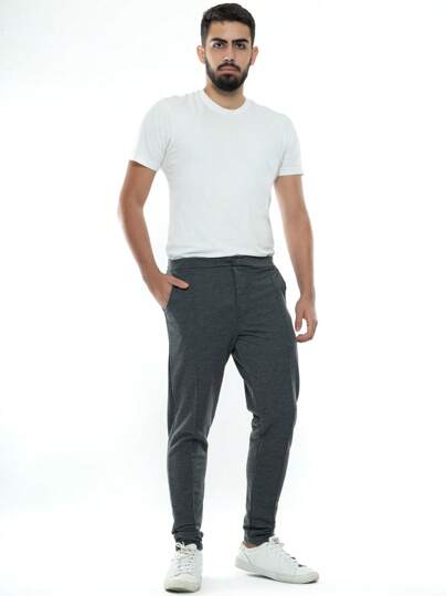 Calça Alfaitaria Moletinho Masculina Skinny Alta Qualidade