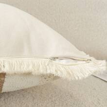 1 Stück Kissenbezug im Bohemian-Stil mit Quaste, Kissenbezug für Zuhause und Sofa