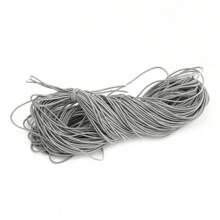 Cordón trenzado de 0,8mm y 23 metros de longitud de hilo elástico para bisutería en 10 colores diferentes para hacer joyas - Cable - Ver 11