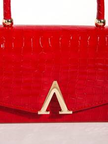 Women's Solid Color Mini Square Satchel Evening Bag, Elegant Dinner Chain Bag For Women,Elegant,Exquisite Patent Square Evening Bag For Party Dinner Bag,Clutch Bag For Party Girl,Woman,For Female Perfect For Party,Wedding,Prom,Dinner/Banquet,Best Gift For Women's Clip Glitter Dinner Wallet For Carnival Wedding Handbag For Party And Prom