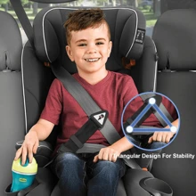 1/2PCS 安全带调节器，带夹子的可调节汽车安全带调节器，柔软的安全带调节器，保护儿童的颈部和面部，儿童旅行必备