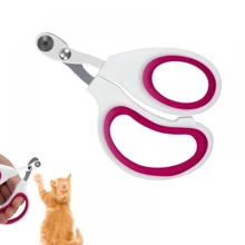 1 pièce Coupe-ongles pour chat et chien de compagnie avec meuleuse d'ongles en acier inoxydable, ciseaux de toilettage pour animaux de compagnie, coupe-ongles pour animaux de compagnie, fournitures pour ongles d'animaux de compagnie, couleur aléatoire