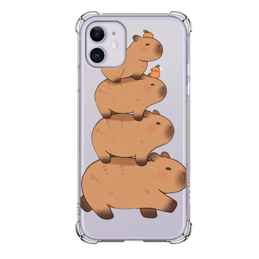 Capa Capinha de Celular Personalizada Tpu Capivara