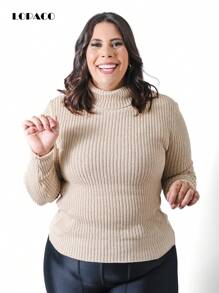Women Sweaters - Beige - View 3