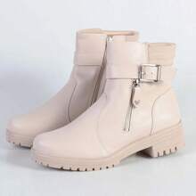 Women Heeled Sandals - 象牙 - 查看 2