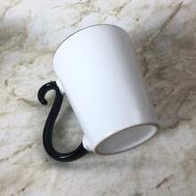 Tazas de Alta Calidad, Simples, a la Moda, Vasos Bonitos y Prácticos para el Hogar, Taza De Café Retro, Tazas con Diseño Creativo, Taza de Té Simple para Oficina, Taza de Agua, Taza para el Hogar, Taza de Café. - Blanco y Negro - Ver 4