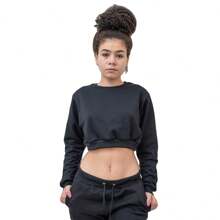 Women Sweatshirts - 黑色 - 查看 2