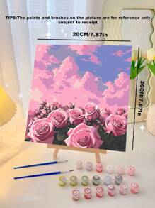 Paint By Number For Adults, Acrylic Easy Paint By Numbers For Adults Beginner, DIY Painting By Numbers For Gift Home Wall Decor 20 W X 20 L/30 W X 30 L