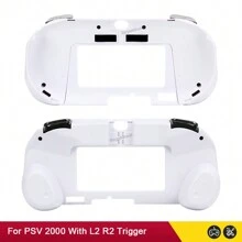 Gamepad Handgrepp Joystick Stativ Skalskydd med L2 R2 triggerknapp för PS VITA 2000 PSV 2000 Slim Game Tillbehör, Kompatibel med PSVita2000, L2R2 Streaming kompatibel med PS4 PC, Skyddsfodral - Multifärgad - Visa 8