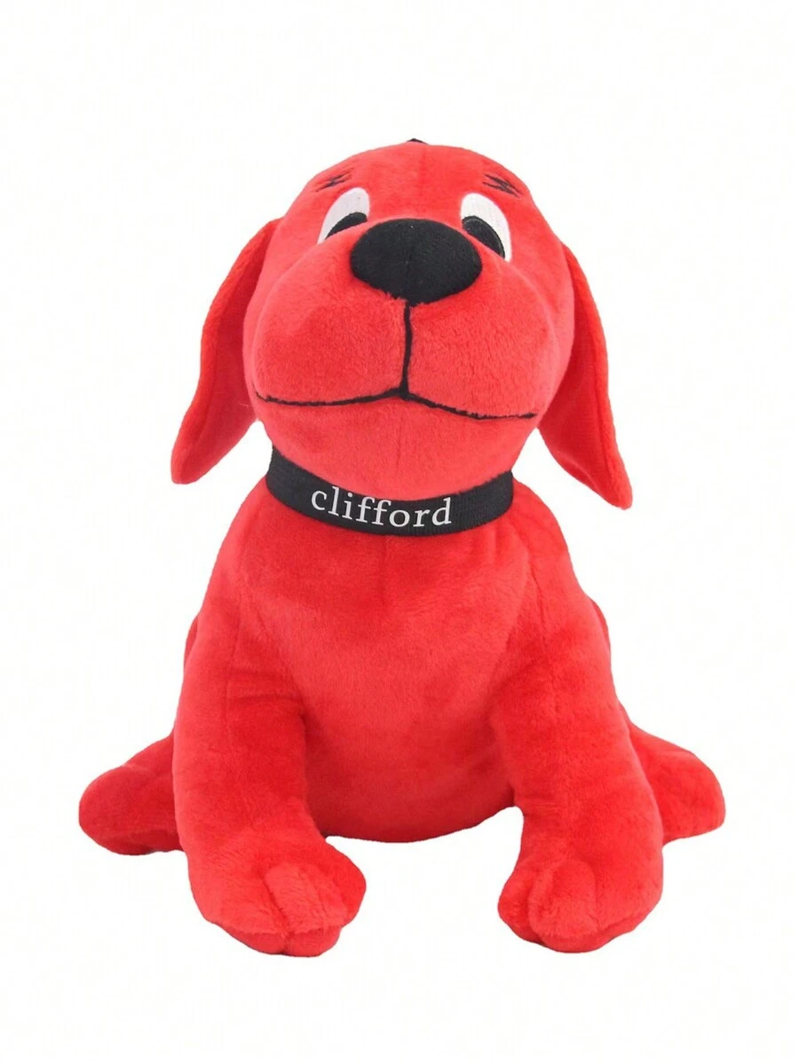 1 Đồ Chơi Thú Nhồi Bông Màu Đỏ Sang Trọng Mô Phỏng, Đồ Trang Trí, Quà Tặng - Đỏ - Xem 1